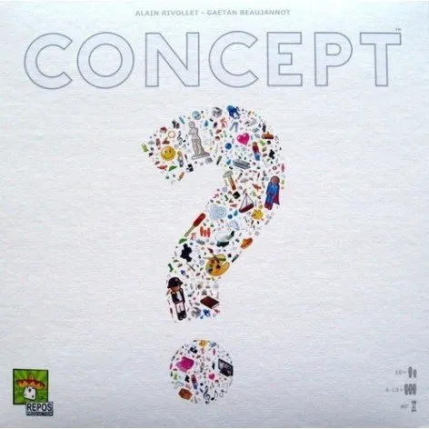 Concept - Juego de mesa de estrategia por equipos de Asmodee