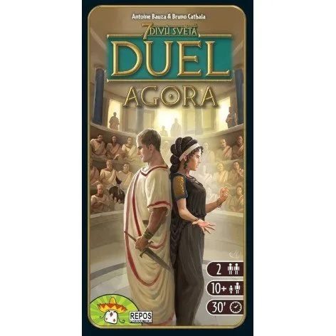 7 Wonders Duel: Agora - Expansión de Juego de Cartas (Castellano)