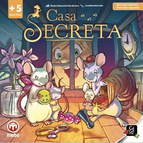 Casa Secreta - Juego de mesa cooperativo para niños