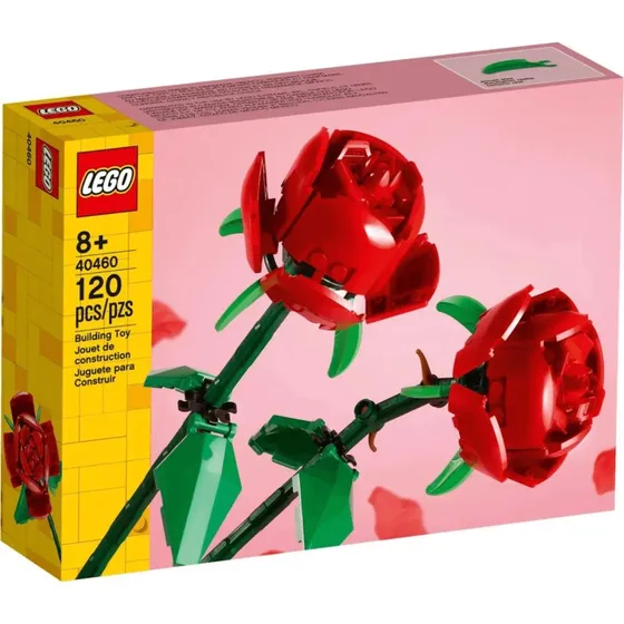 LEGO Rosas 40460 - Set de Flores para Decoración (8+ años)