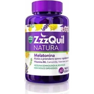 ZzzQuil Melatonina 60 Gummies Frutos del Bosque