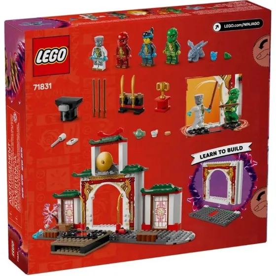 LEGO NINJAGO Templo Spinjitzu de los Guerreros Ninja 71831
