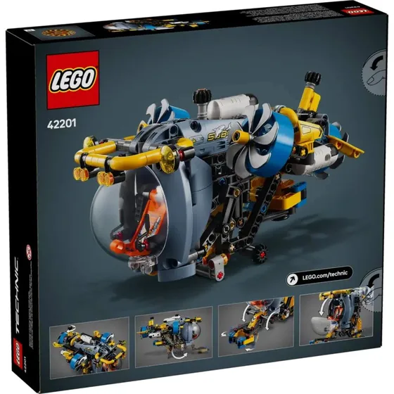 LEGO Technic Submarino de Investigación en Aguas Profundas 42201