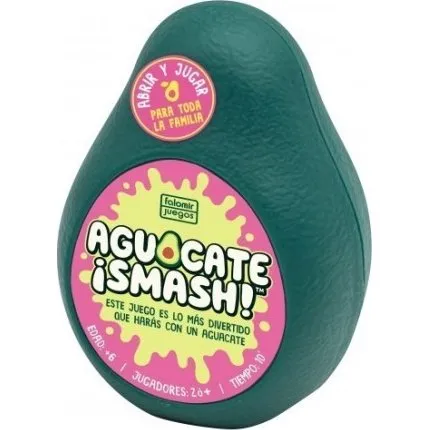 Falomir Juegos Aguacate Smash - Juego de Cartas de Agilidad