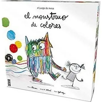 Devir El Monstruo de Colores Juego de Mesa