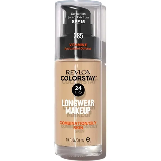Revlon ColorStay Base de Maquillaje 300 Golden Beige para Piel Mixta/Grasa