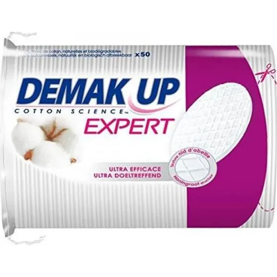 Demak-Up Expert Maxi Discos Desmaquillantes de Algodón (50 ud)