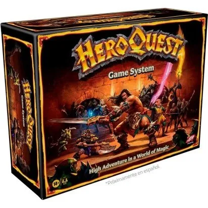 Hasbro Heroquest Nueva Edición - Juego de Mesa de Fantasía