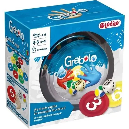 Grabolo H2O de Lúdilo - Juego de Mesa de Agilidad Mental