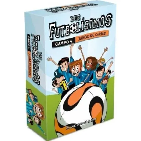 Los Futbolísimos: Campo 4 - Juego de Cartas de Diverletras