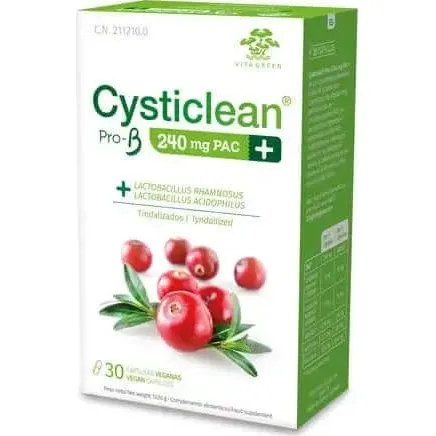 Cysticlean Prob 240 Mg PAC 30 Cápsulas