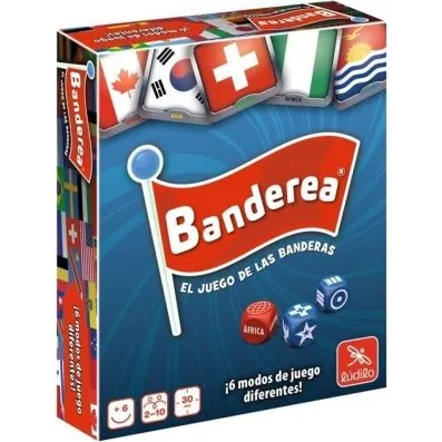 Ludilo Banderea - Juego de mesa educativo de banderas del mundo