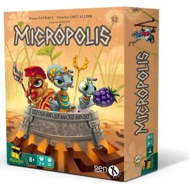 Micropolis - Juego de Mesa de Estrategia de Hormigas