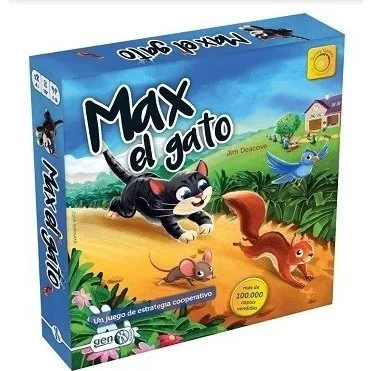 Max el gato - Juego de mesa para niños