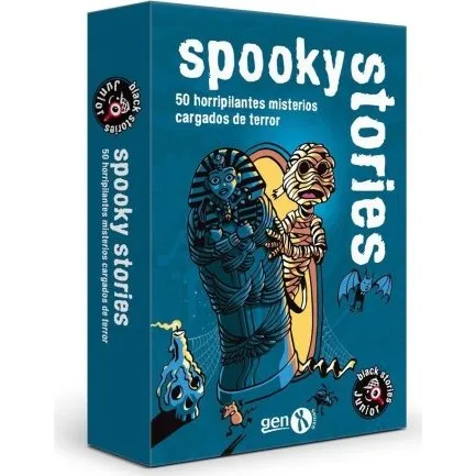 Black Stories Junior: Spooky Stories - Juego de Cartas de Acertijos