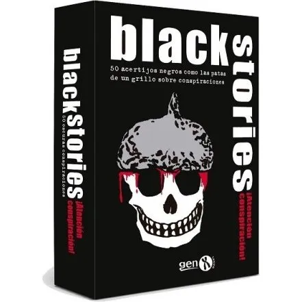 Black Stories: Atención Conspiración - Juego de Cartas