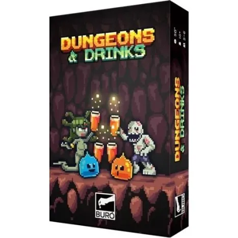 Dungeons and Drinks Juego de Cartas