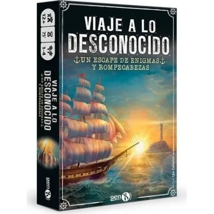 GenX Viaje a lo Desconocido: Un Juego de Cartas Escape Room