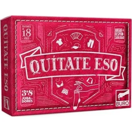 GenX Quítate Eso - Juego de Cartas Picante para Fiestas