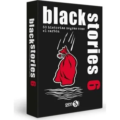 Black Stories 6 - Juego de Cartas de Misterio y Acertijos