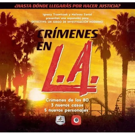Maldito Games Detective: Crímenes en L.A. - Expansión de Juego de Mesa