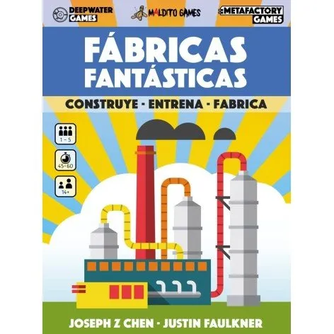 Maldito Games - Fábricas Fantásticas + Pack de Cartas Promocionales