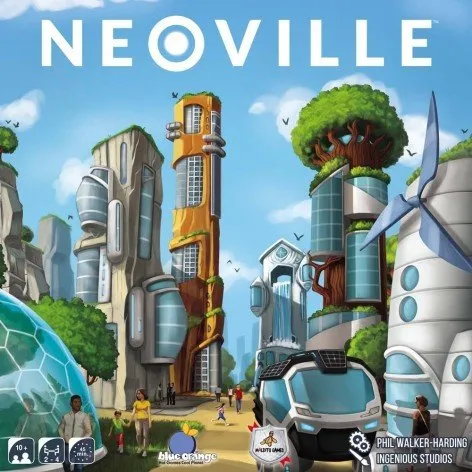 Neoville - Juego de Mesa de Construcción Estratégica de Maldito Games