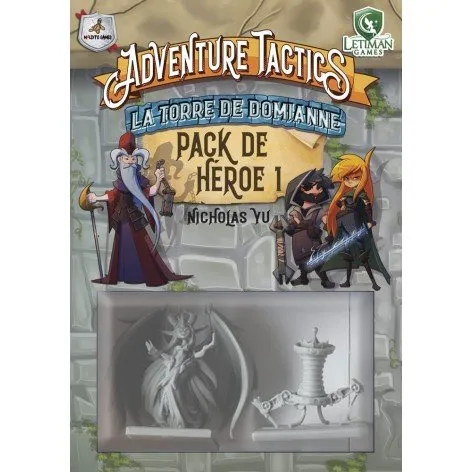 Maldito Games Adventure Tactics: La Torre Domianne - Pack de Héroe 1