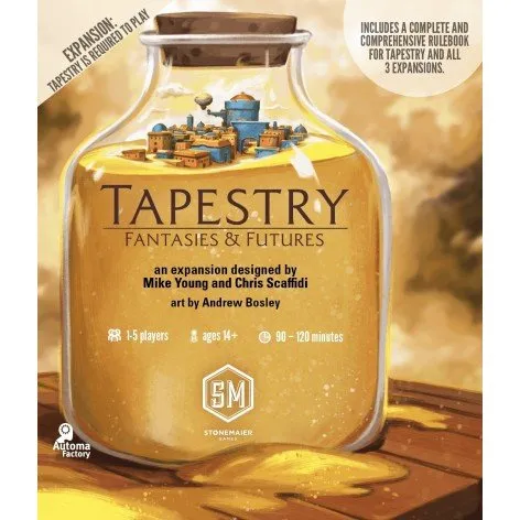 Tapestry: Fantasías y Futuros - Expansión para Juego de Mesa