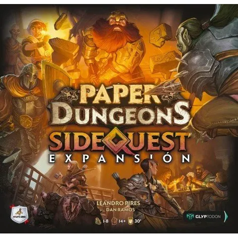 Paper Dungeons: Side Quest - Expansión para Juego de Mesa