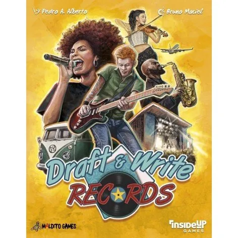 Draft & Write Records + Expansiones - Maldito Games