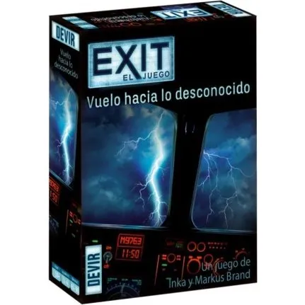 Exit: Vuelo Hacia lo Desconocido - Juego de Mesa Escape Room