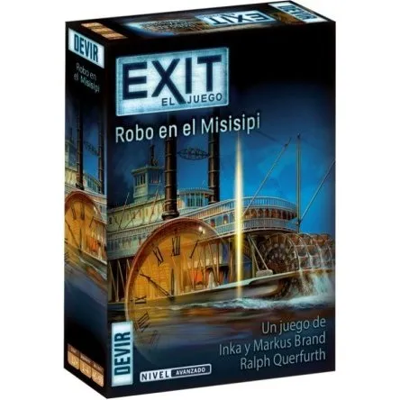 Exit: Robo en el Misisipi - Juego de Mesa Escape Room