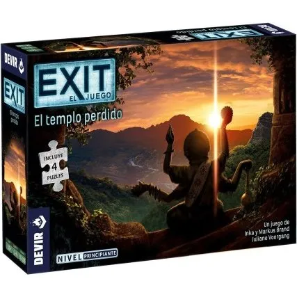Exit Puzzle: El Templo Perdido - Juego de Escape Room en Casa