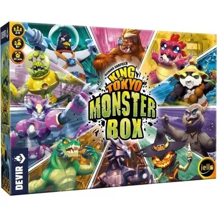 King of Tokyo: Monster Box - Edición Completa con Expansiones