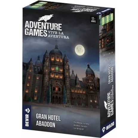 Adventure Games: Gran Hotel Abaddon - Juego de Cartas Cooperativo