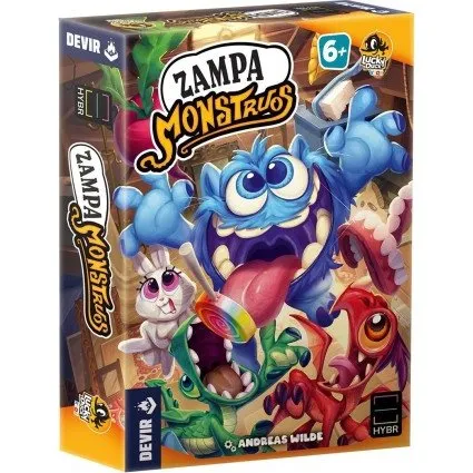 Zampa Monstruos - Juego de Cartas de Devir