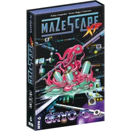 Mazescape XP: CRYO-C - Juego de Mesa de Laberinto de Ciencia Ficción