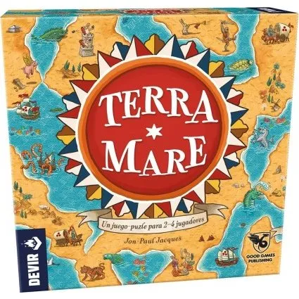 Terra Mare - Juego de Mesa de Cartografía Medieval de Devir
