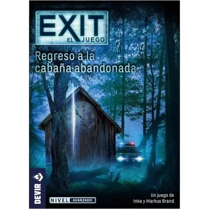 Exit: Regreso a la Cabaña Abandonada - Juego de Mesa de Acertijos
