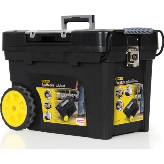 Stanley 1-97-503 Caja de Herramientas 65L con Ruedas
