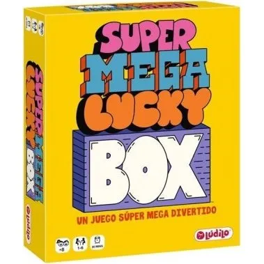 Ludilo Super Mega Lucky Box - Juego de Mesa Familiar