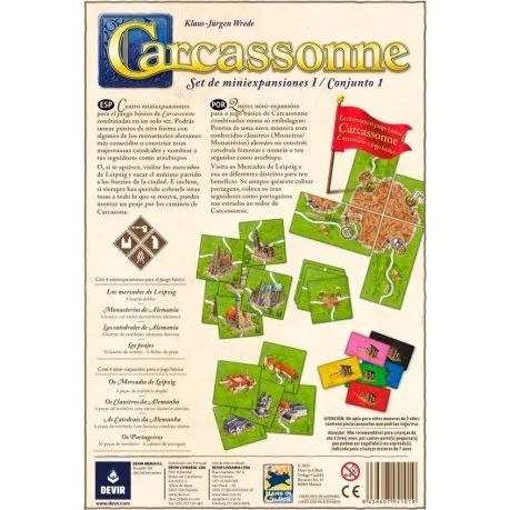 Carcassonne: Set de Miniexpansiones 1