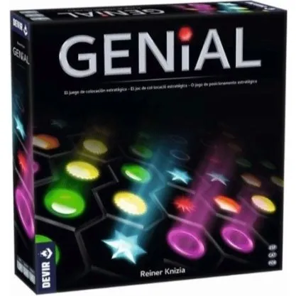 Genial - Juego de Estrategia y Rompecabezas de Reiner Knizia