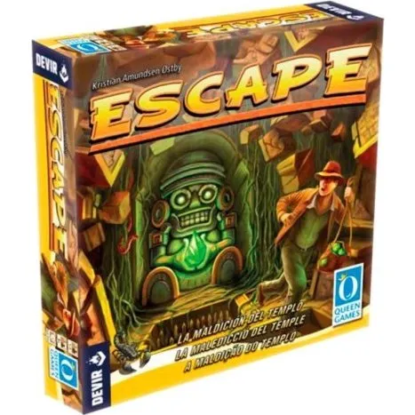 Escape: La Maldición del Templo - Juego de Mesa Cooperativo Devir