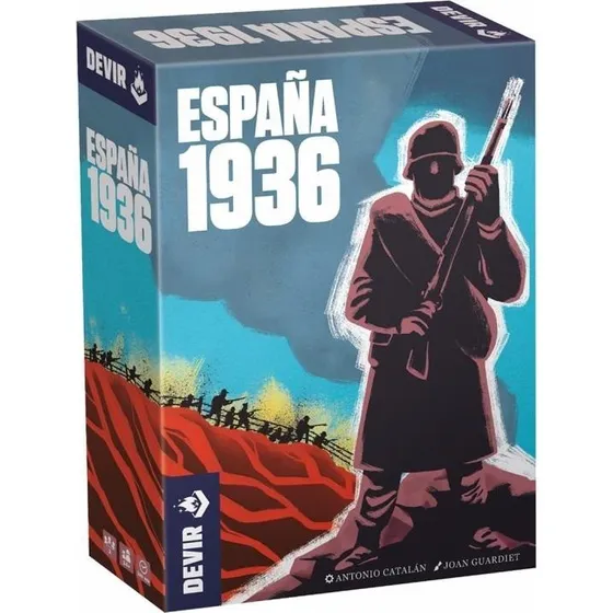Devir España 1936 Edición 2024 - Juego de Simulación Histórica