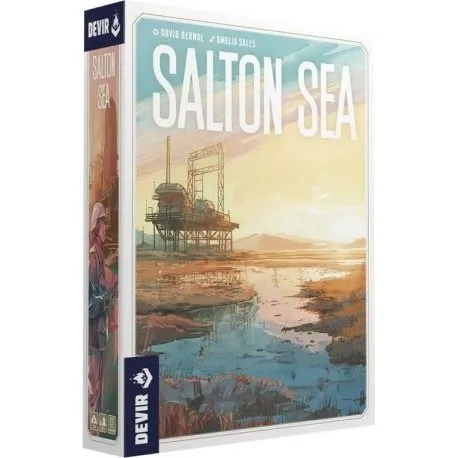 Devir Salton Sea - Juego de Mesa de Estrategia y Energía Renovable