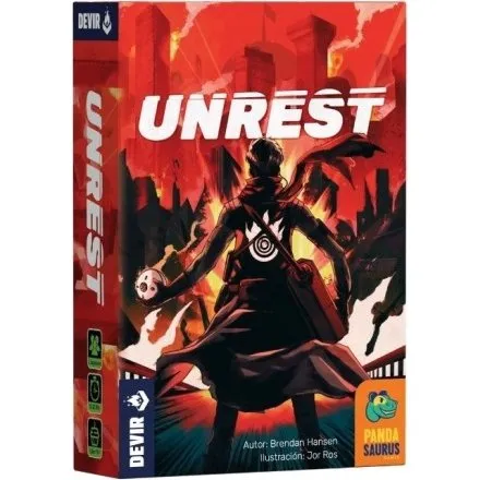 Unrest - Juego de Cartas Asimétrico para 2 Jugadores