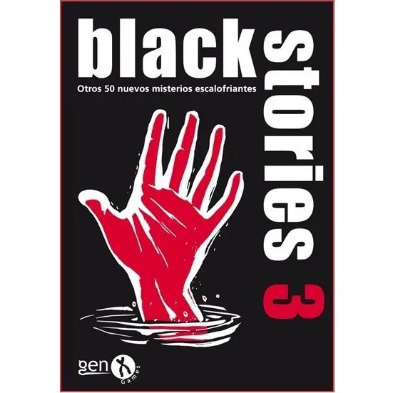Black Stories 3 - Juego de Mesa de Misterio y Humor Negro