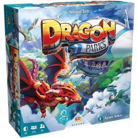 Zacatrus Dragon Parks - Juego de Mesa de Estrategia
